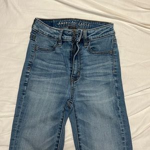 American Eagle High Rise Super Stretch Jeans